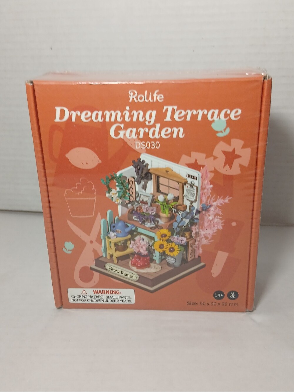 Rolife Dreaming Terrace Garden DS030 Miniature Planting Shed New Sealed